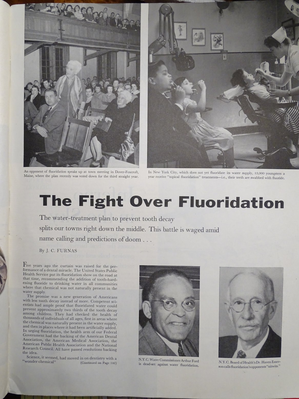 Fight Over Fluoridation